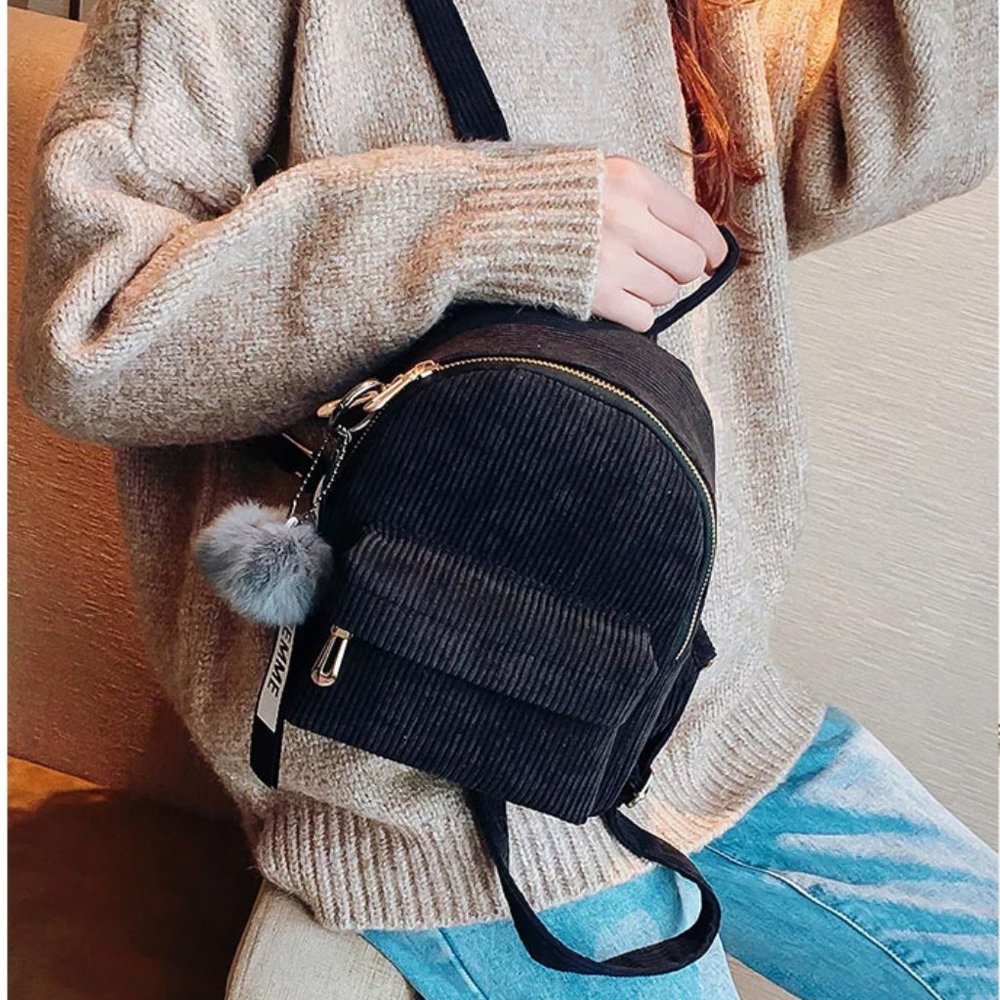 FEMALE MINI LIGHT GRAY BACKPACK - Picture 16 of 16